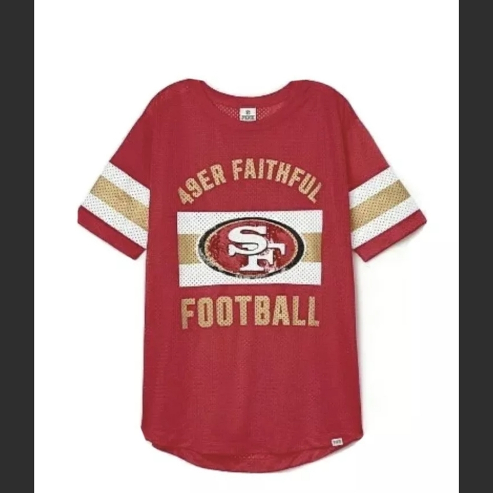 Victoria Secret Pink San Francisco 49ers Jersey